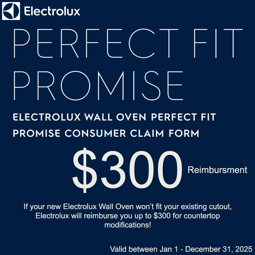 Electrolux Wall Oven Perfect Fit Promise - Save $300