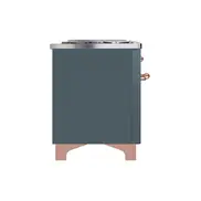 ILVE_UM15FDNS3BGPLP_Majestic_II_60"_Dual_Fuel_Range_left_side