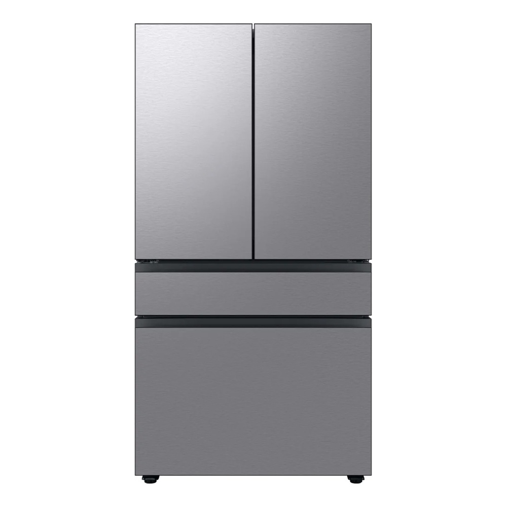 Samsung RF23BB8200QL 36 inch Bespoke 4 Door French Door Refrigerator with 22.9 cu. ft. Capacity, AutoFill Water Pitcher, Customizable Panel, FlexZone Drawer and Dual Ice Maker in Stainless Steel