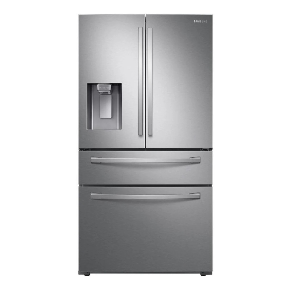 Samsung RF28R7201SR 36 inch Smart 4-Door French Door Refrigerator with 28 cu. ft. Total Capacity, FlexZone Drawer, Wi-Fi Connectivity and LED Lighting in Stainless Steel