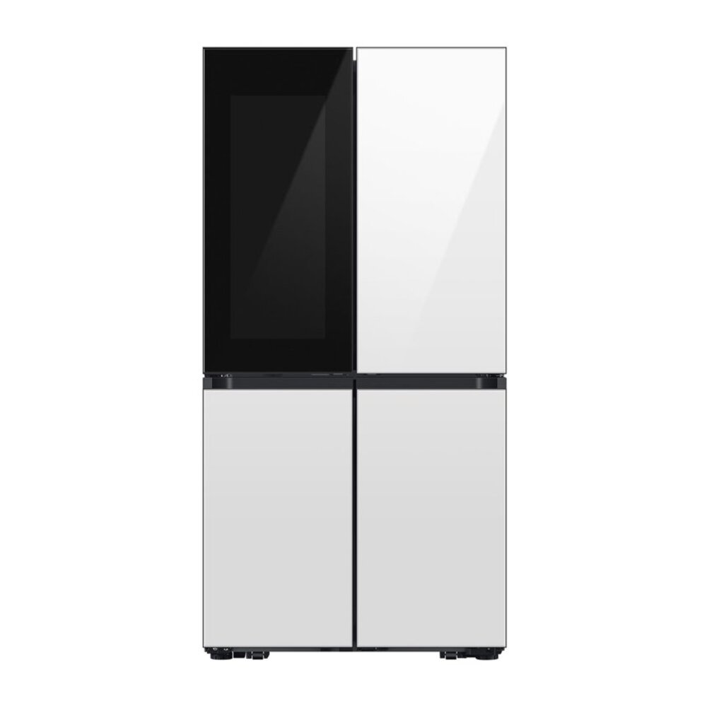 Samsung RF29DB970012 36 inch Bespoke 4-Door Flex Refrigerator with 28.6 cu. ft. Capacity, Beverage Zone, Auto Open Door and Dual Ice Maker (White Glass)