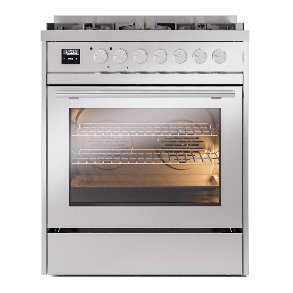 ILVE UP30WMPSS Professional Plus II 30" Dual Fuel Range, front view