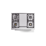 ILVE_UP36FWMPSSLP_Professional_Plus_II_top_view
