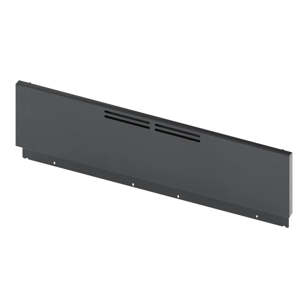 Bosch HEZ8YZ30UC 9 inch Low Backguard for 30 inch Range in Black Stainless Steel