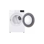 LG-DLE3470W-front view with open door