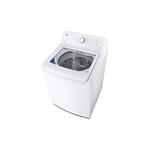 LG WT6100CW 27" Top Load Washer with 4.3 cu. ft. Capacity, TurboDrum™ Technology, 6Motion™ Technology, SmartDiagnosis™, in White