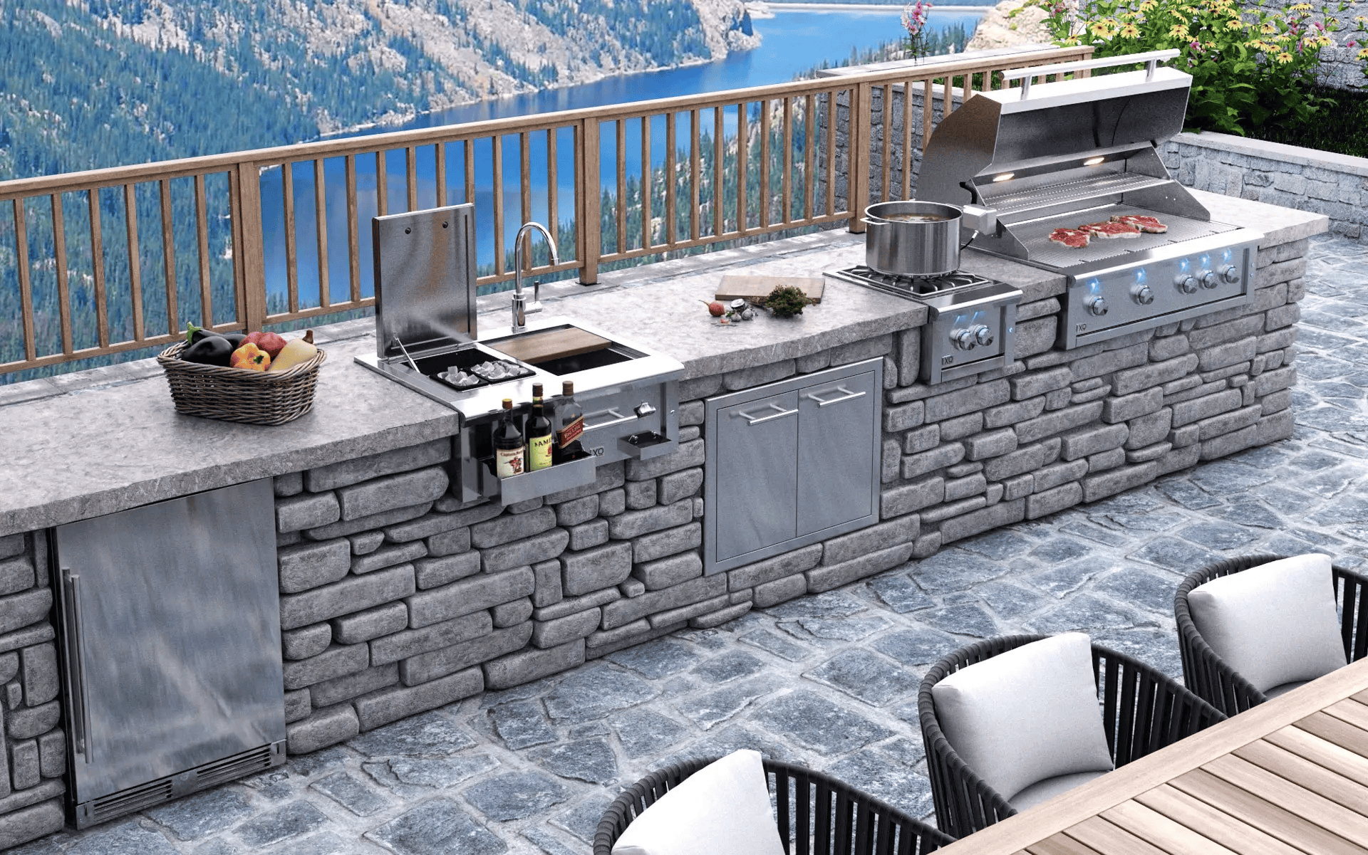 XO Appliances Outdoor Storage & Trash Solutions