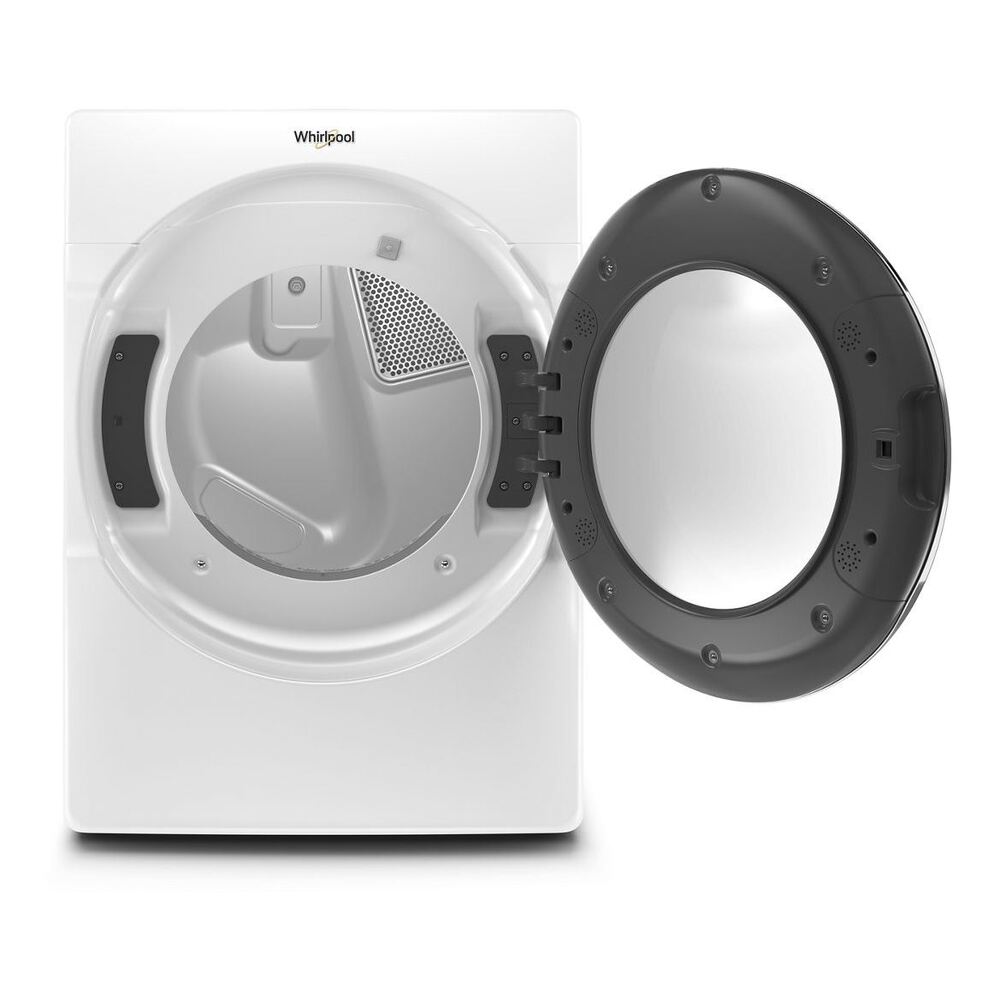 Whirlpool WED9620H 27" Front Load Electric Dryer with 5 cu. ft. Capacity, Smart Appliance, Enhanced Troubleshooting, Static Reduce Option, Advanced Moisture Sensing