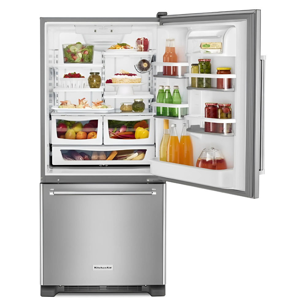 KitchenAid Bottom-Freezer Refrigerators