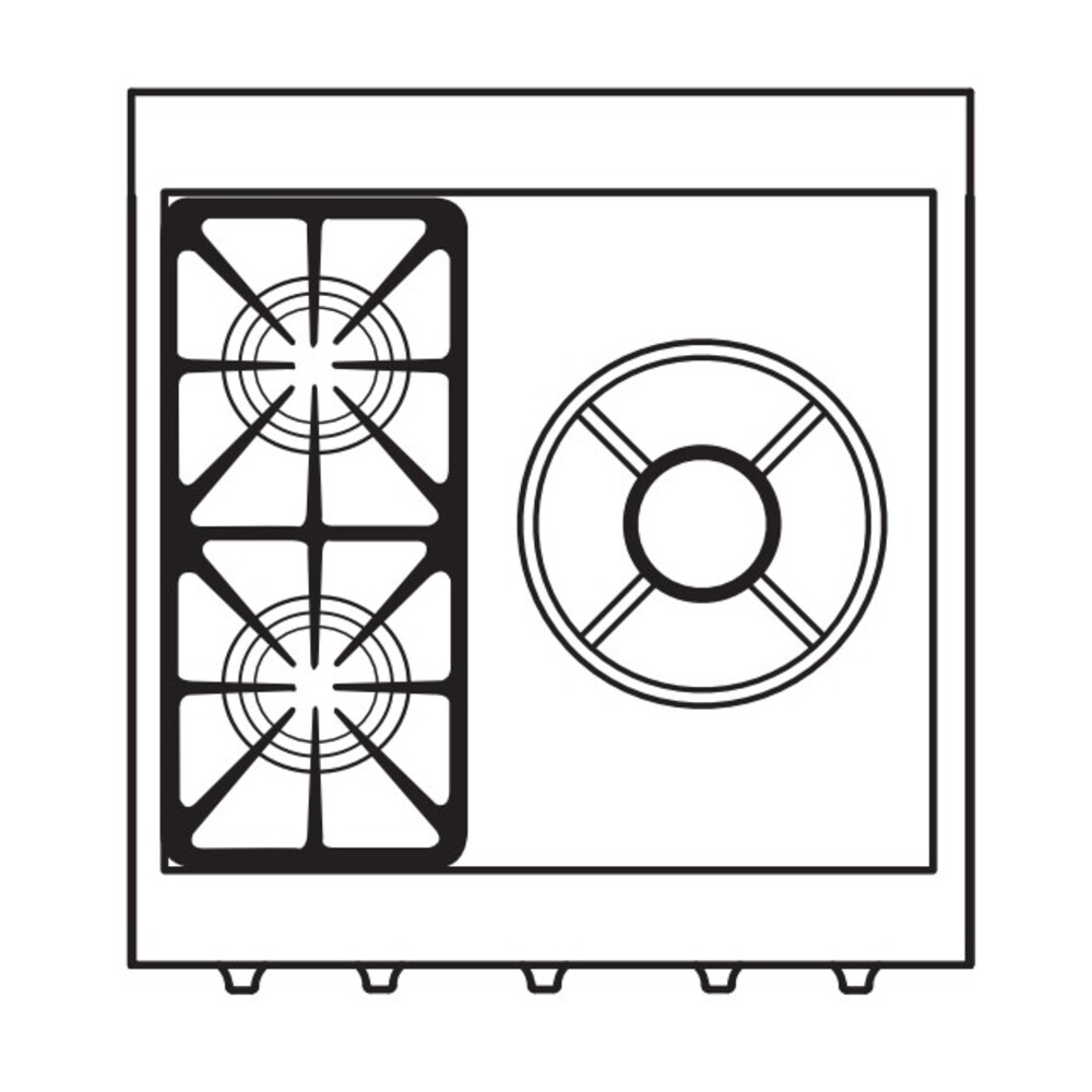 GRT302CWN-Cooktop