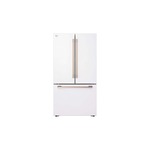 LG Studio SRFB27W3 36 inch Counter Depth MAX French Door Refrigerator with 26.5 cu. ft. Capacity, Door Cooling+, Internal Water Dispenser and Ice Maker in Essence White