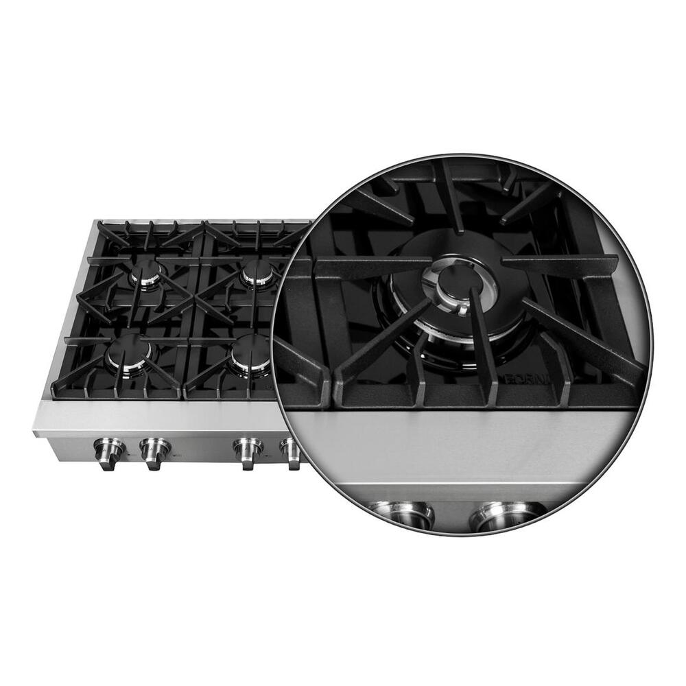 Forno-FCTGS573748-burner off view