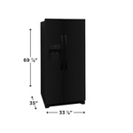 Frigidaire-FRSS2323AB-dimensions