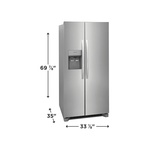 Frigidaire-FRSS2323AS-dimensions