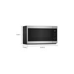 KitchenAid KMMS130RPS 30" Microwave with 1.9 cu. ft. Capacity, 1000 Watts Cooking Power, Sensor Cooking, Grease Filter, LED Display, Express Start in Stainless Steel