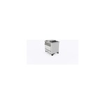 ILVE_UM09FDQNS3WHB_Majestic_II_36"_Dual_Fuel_Range_Right_Angle