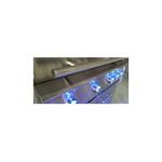 XO XOGRILL30 30 inch Built-In Gas Grill with 851 sq, in Cooking Area, Cooking Zones, Elegant Lighting, Radiant Briquettes, in Stainless Steel