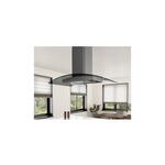 Zephyr ZREE42BBSGG 42 inch Ravenna Series Island Range Hood with 600 CFM, LumiLight LED Lighting, Airflow Control Technology™ (ACT™), Dual-Level Lighting, in Stainless Steel