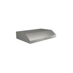 Broan BCDF130 30 inch Glacier Under Cabinet Range Hood with 375 CFM, Captur System, 3 Speed Blower, LED Lighting
