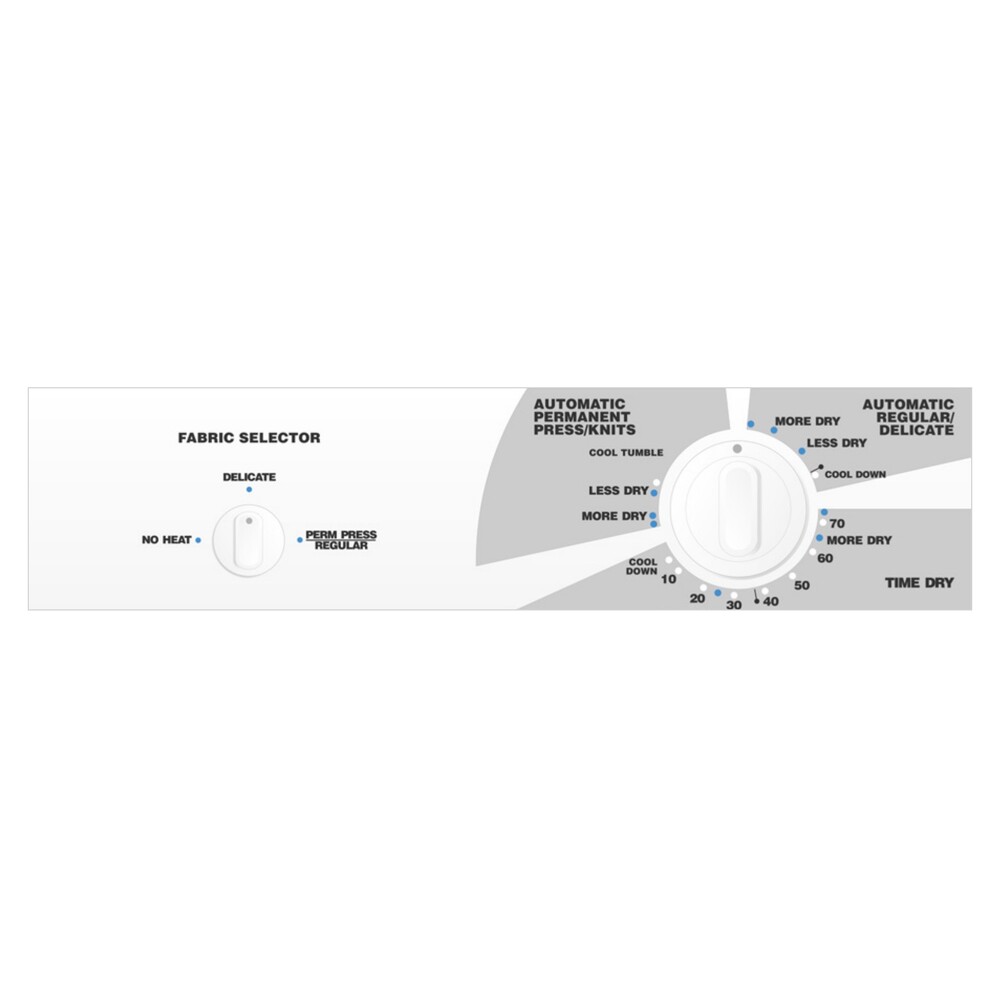 DV2000WE-Control-Panel