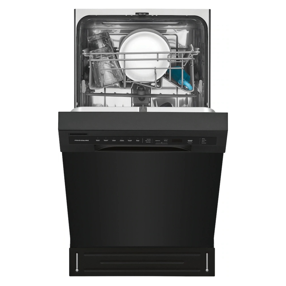 Frigidaire-FFBD1831UB-top rack view with utensils