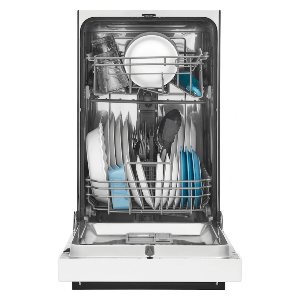 Frigidaire-FFBD1831UW-front open view with utensils