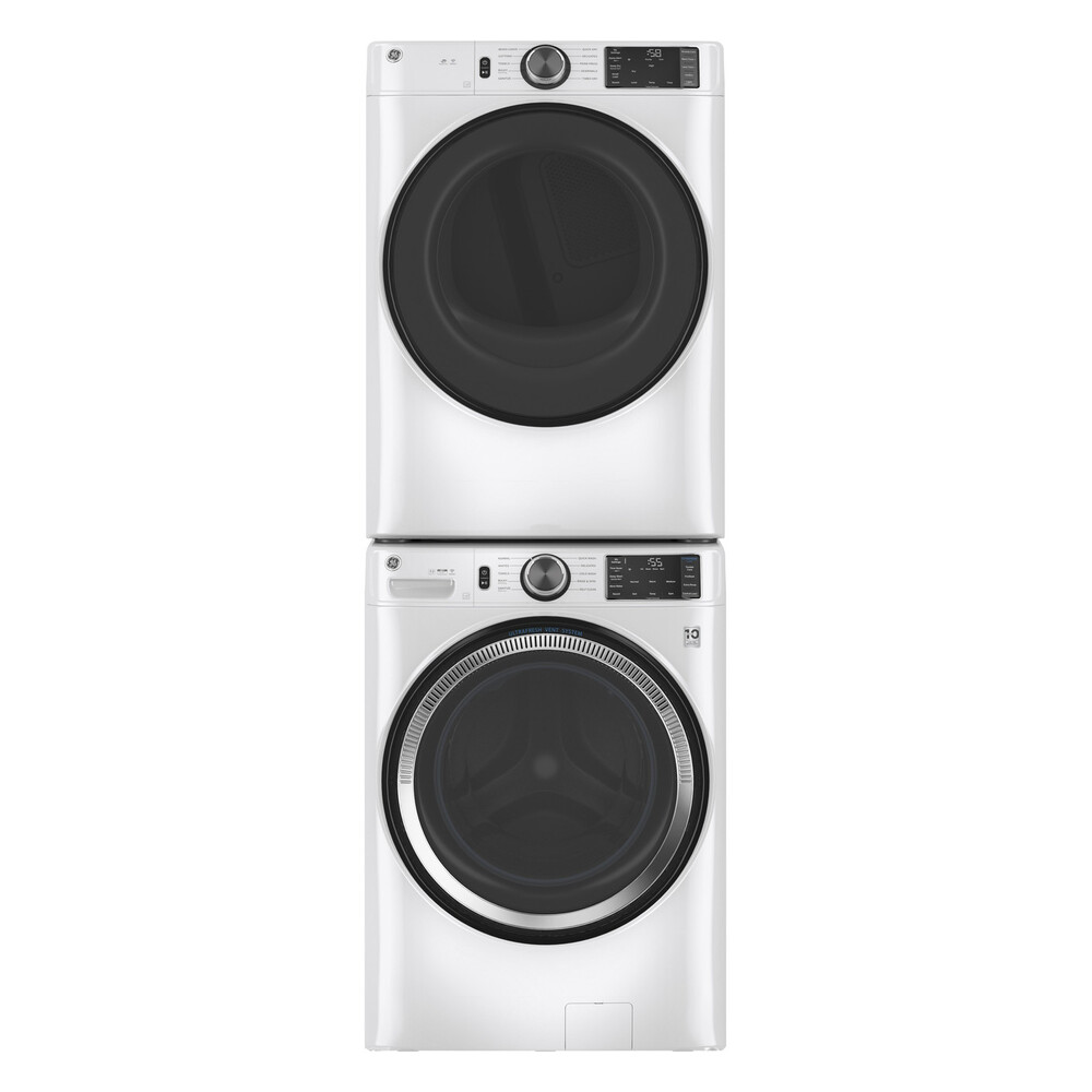 GFV55ESSNWW-Shown-with-Washer-Stacked