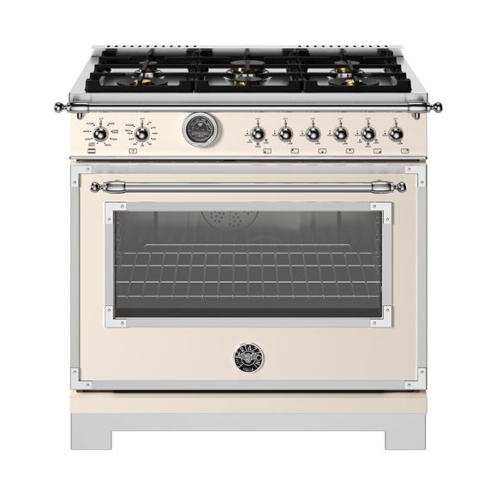 Bertazzoni-HER366BCFEPAVT-Bertazzoni-HER366BCFEPAVT-36 inch Dual Fuel Range