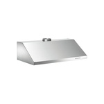 Bertazzoni-KU36PRO1X14-36 Wallmount Canopy Hood, 1 motor CFM 600