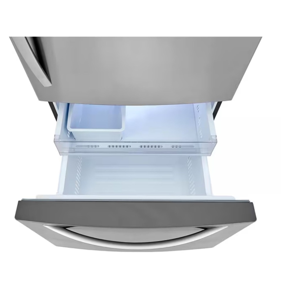 LG-LRDCS2603S-bottom freezer view