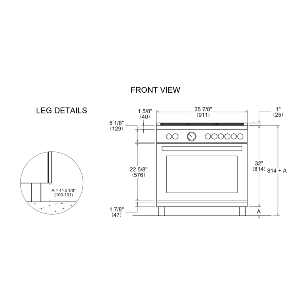 Bertazzoni-MAS365INMXV-Dimensions