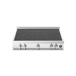 Bertazzoni-MAST365IRTXT-36" 5 Induction Zones Rangetop Stainless Steel