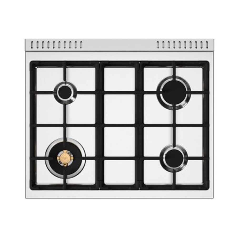 Bertazzoni-PRO304BFEPXT-4 brass burners