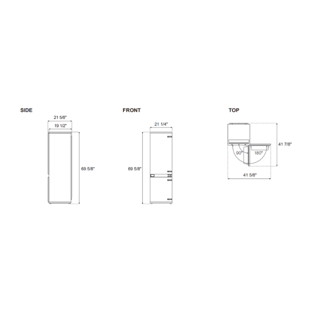 Bertazzoni-REF24BMBPNB-dimensions