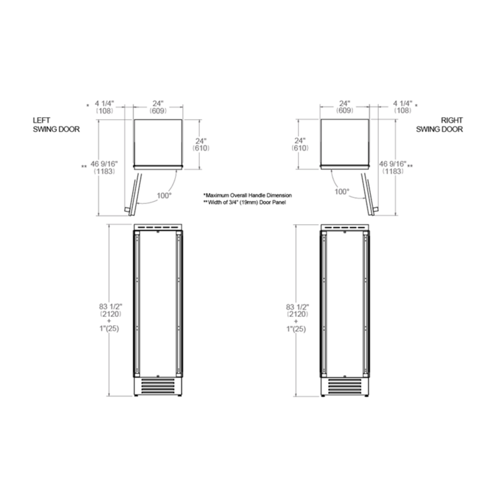 Bertazzoni-REF24RCPRL23-dimensions