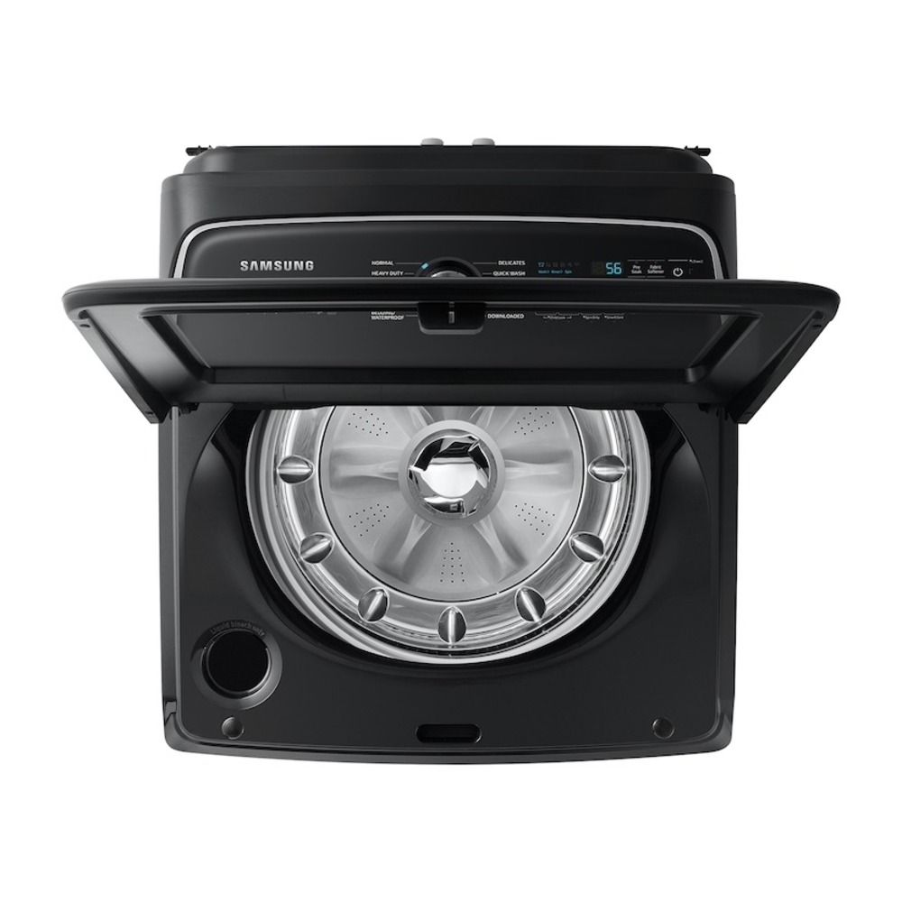 Samsung-WA54CG7105AV-top view with lid open