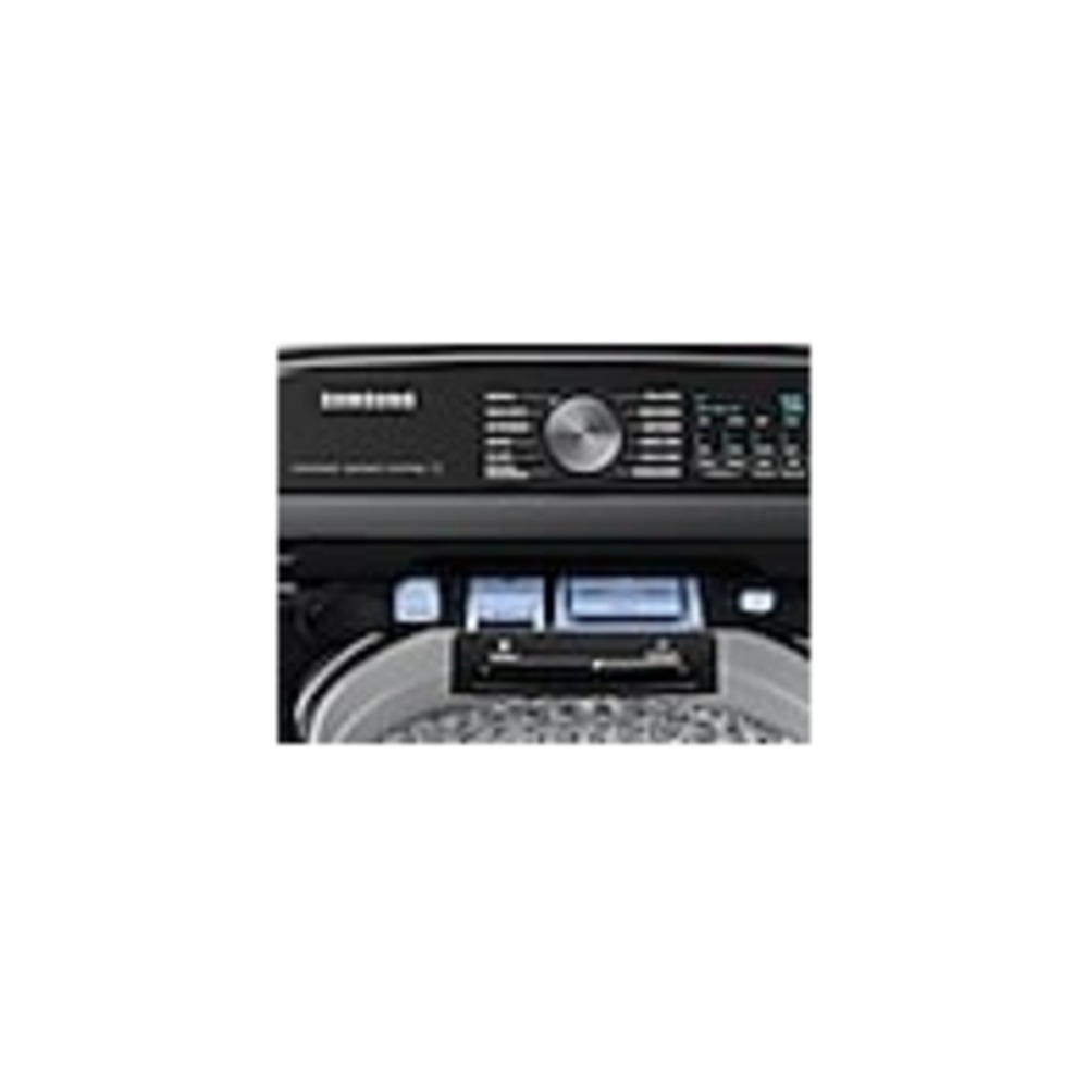 Samsung-WA54CG7105AV-detergent filling chambers and controls