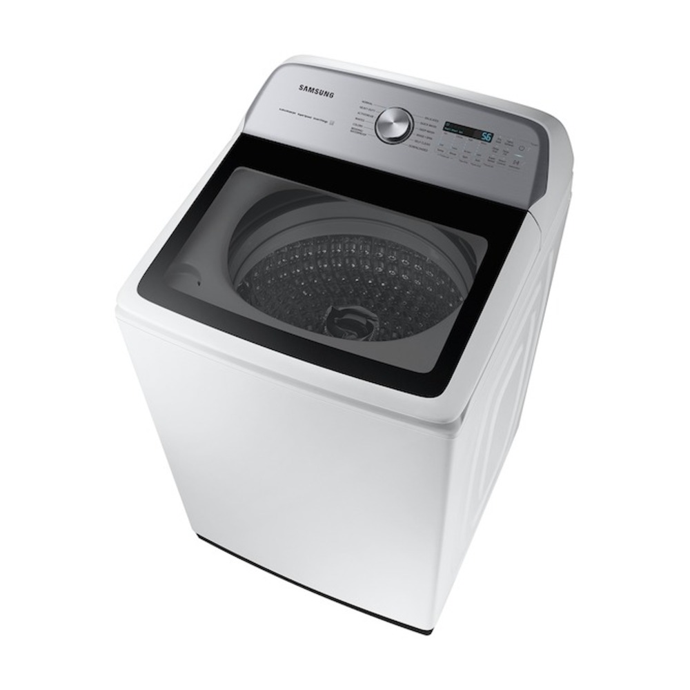Samsung-WA54CG7105AW-right tilted view with lid close