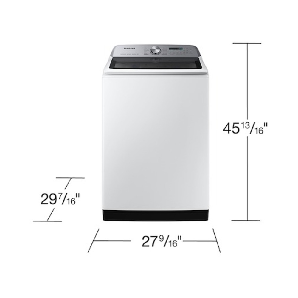 Samsung-WA55CG7100AW-dimensions