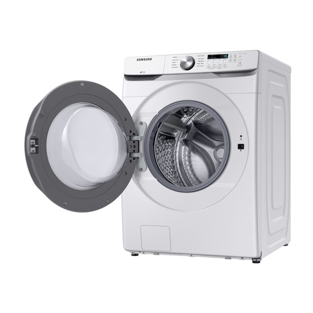 Samsung-WF45T6000AW-right tilted view with lid open