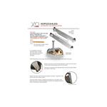 XO XOPIZZA4LEGS Tabletop Pizza Oven legs Kit, in Stainless Steel