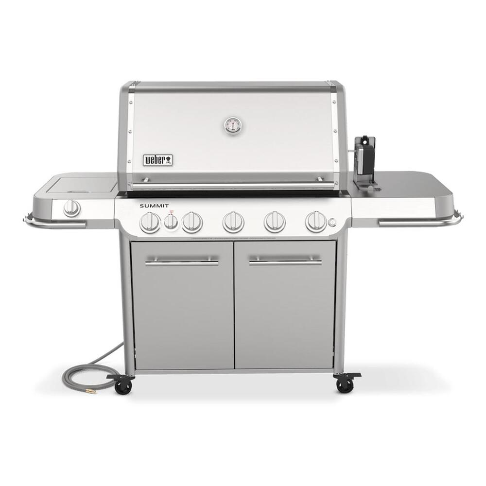 Weber 15000 Summit FS38 Freestanding 73 inch Gas Grill with 1053 sq. in. Cooking Area, 65000 Total BTU, Create Steakhouse-Style Crusts, Heavy-duty, Integrated Rotisserie, Turn to Perfection