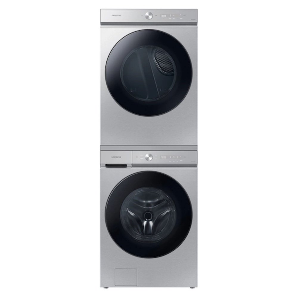 Samsung-DVG53BB8700T-verticle view with matching washer