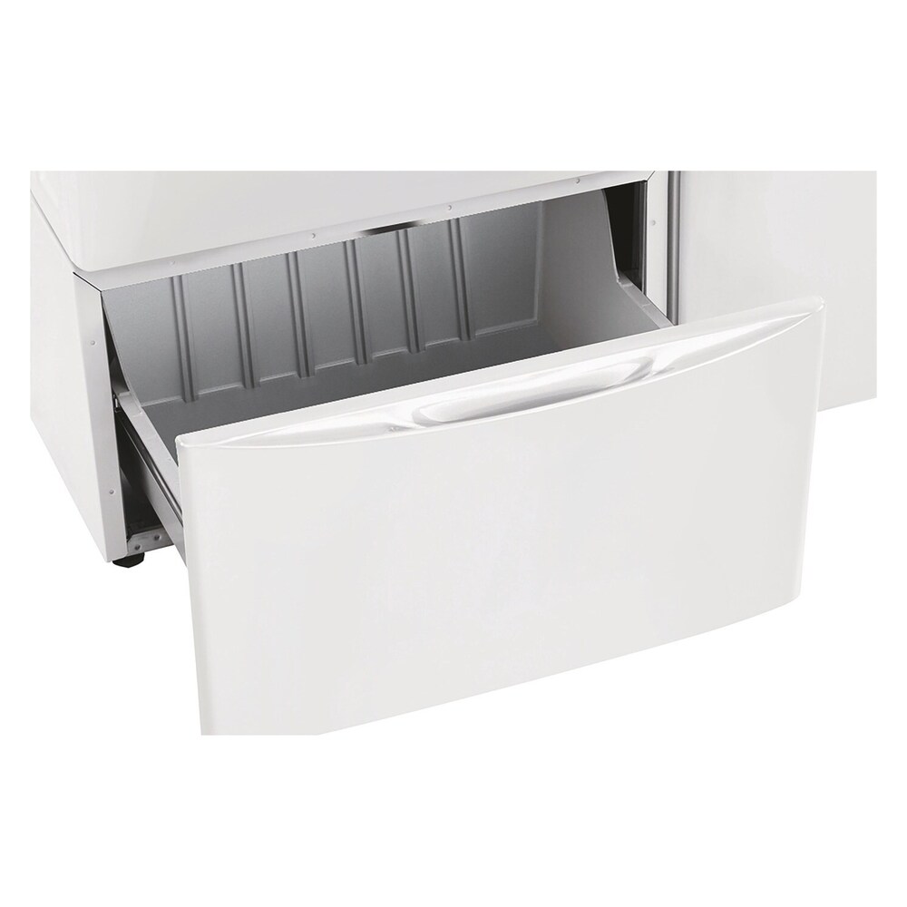 Electrolux EPWD257UIW 27" Luxury-Glide Pedestal with Spacious Storage Drawer, drawer opened