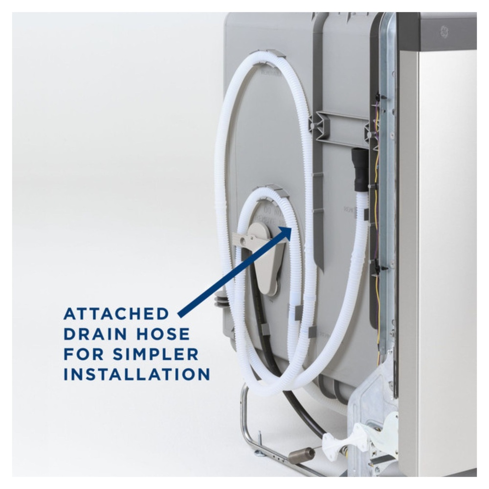 GE-GDF535PSRSS-Attached Drain Hose