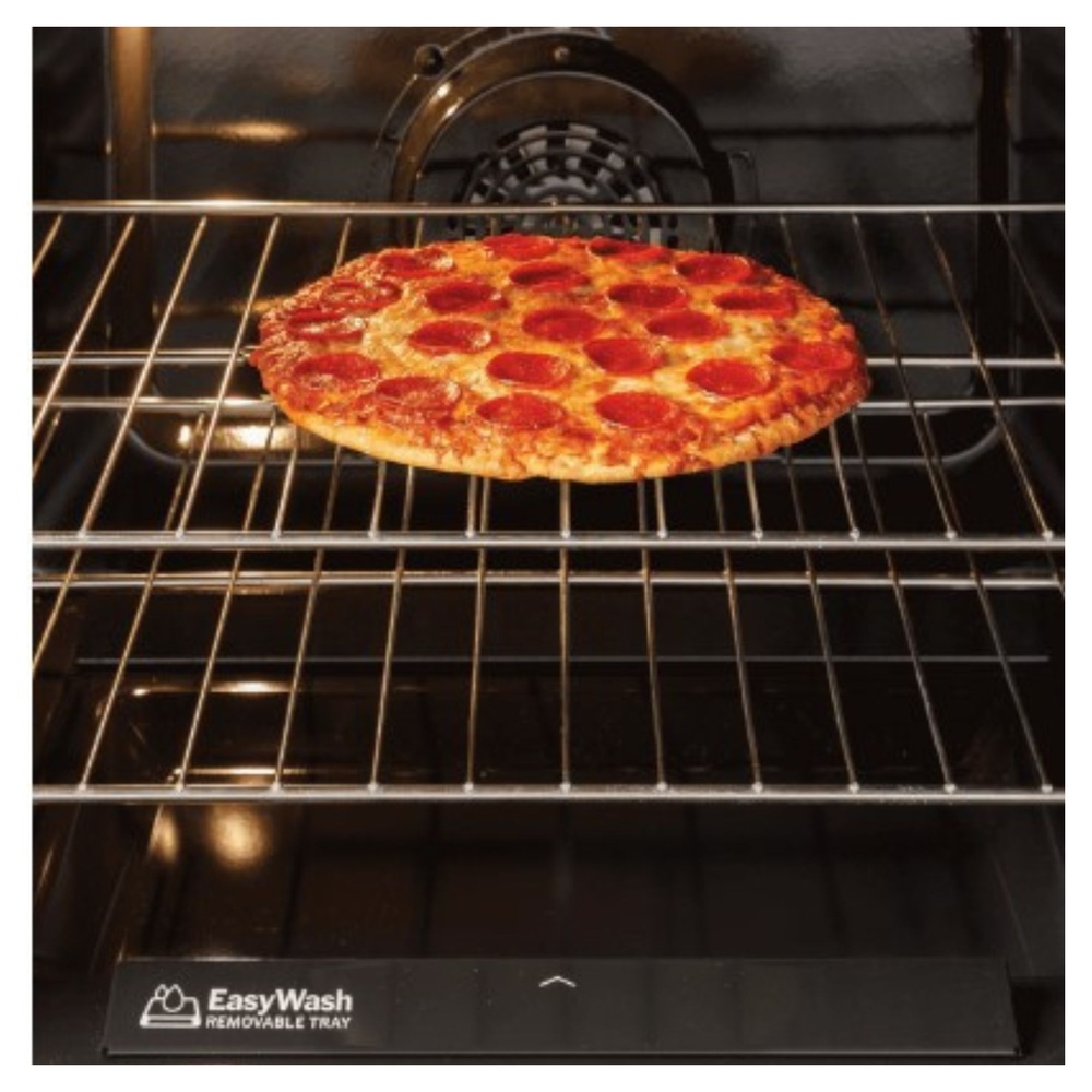 GE-GGF600AVBB-No Preheat Pizza