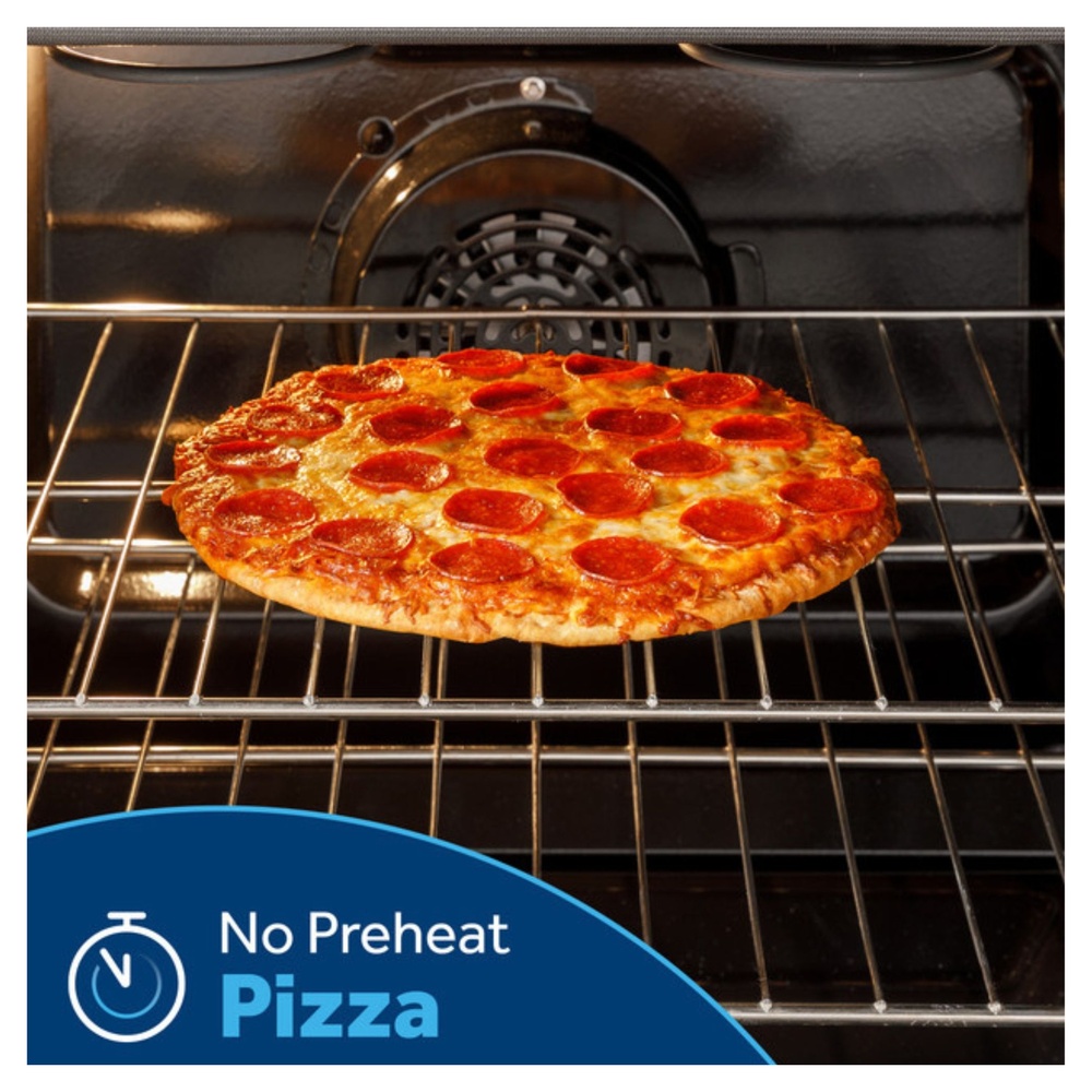 GE-GGF600AVWW-No Preheat Pizza