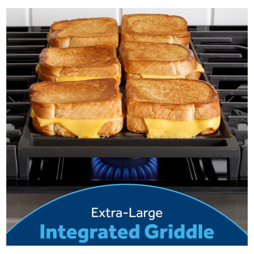 GE-GGS600AVFS-Extra-Large Integrated Griddle