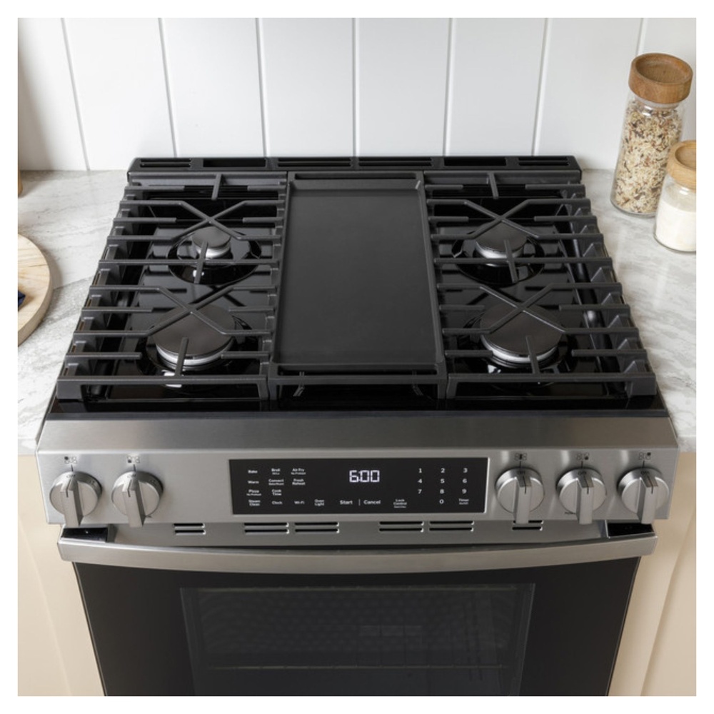 GE-GGS600AVFS-Heavy Duty, Dishwasher-Safe Grates