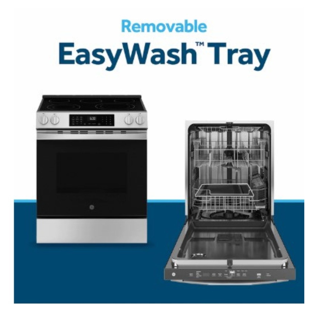 GE-GGS600AVFS-Removable Easywash Tray
